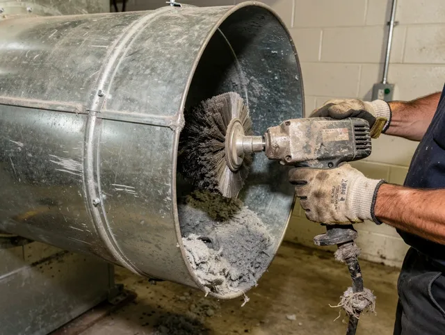Industrial-grade dryer vent cleaning by Sierra Madre Dryer Vent Cleaning in Sierra Madre